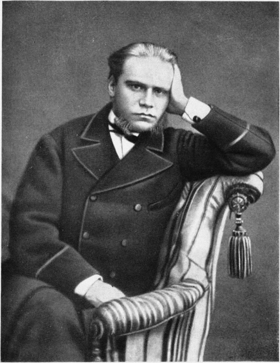 Portrait of the Lawyer and Author Anatoli Fyodorovich Koni 1844-1927, 1870s by Unbekannt