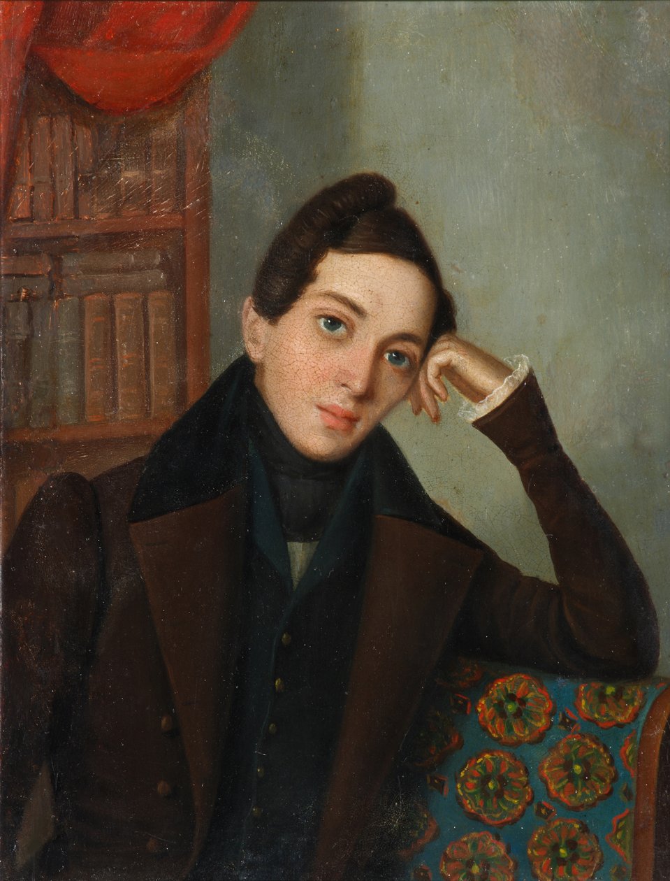 Portrait of the Poet Yevgeny Abramovich Baratynsky 1800-1844, 1820s by Unbekannt