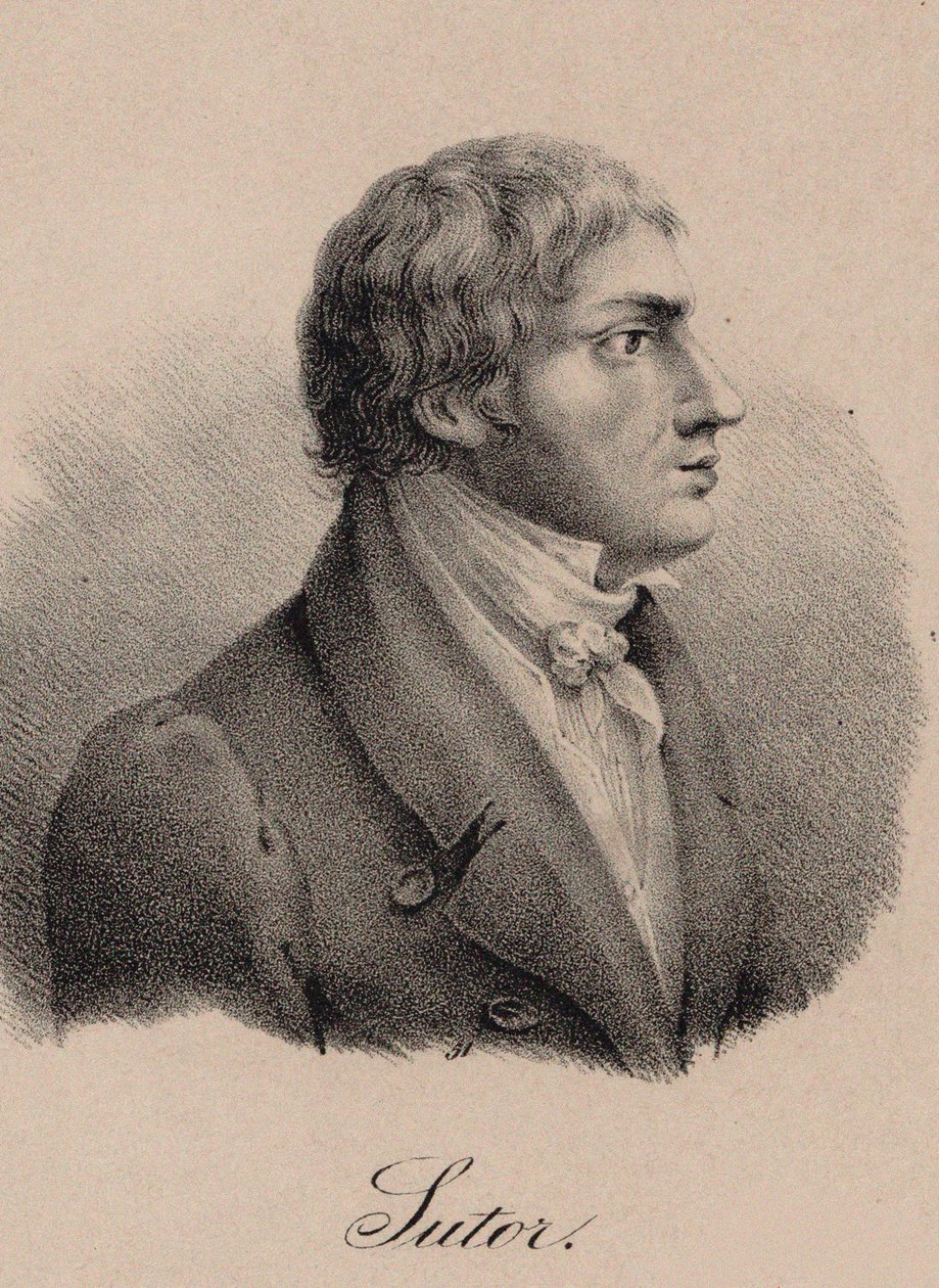 Portrait of the Singer and Composer Wilhelm Sutor