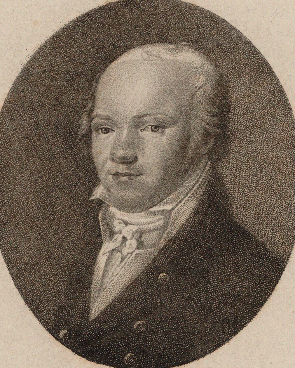 Portrait of the Violinist and Composer Andreas Romberg 1767-1821, c. 1800 by Unbekannt
