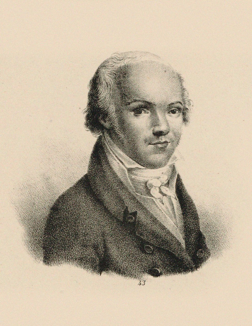 Portrait of the Violinist and Composer Andreas Romberg, 1767-1821, c. 1815 by Unbekannt
