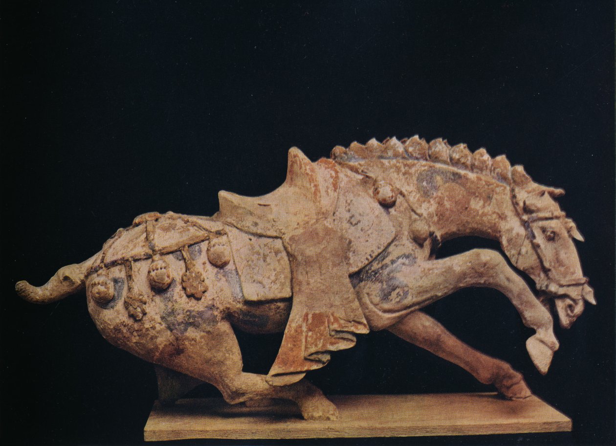 Pottery Figure of a Horse - Tang Dynasty by Unbekannt