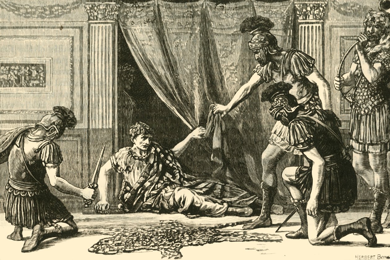 Praetorian Guards Hailing Claudius as Imperator, 1890 by Unbekannt