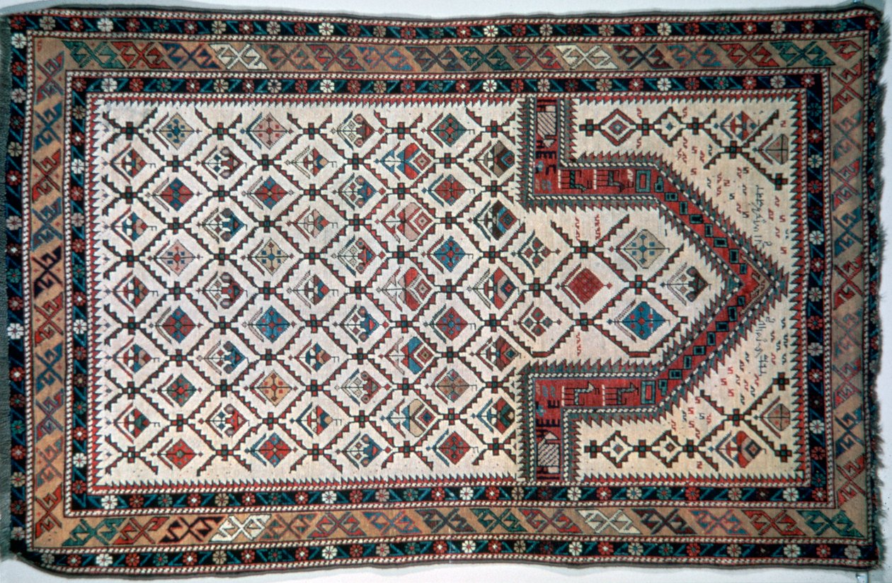 Prayer rug from Dagestan, Caucasus by Unbekannt