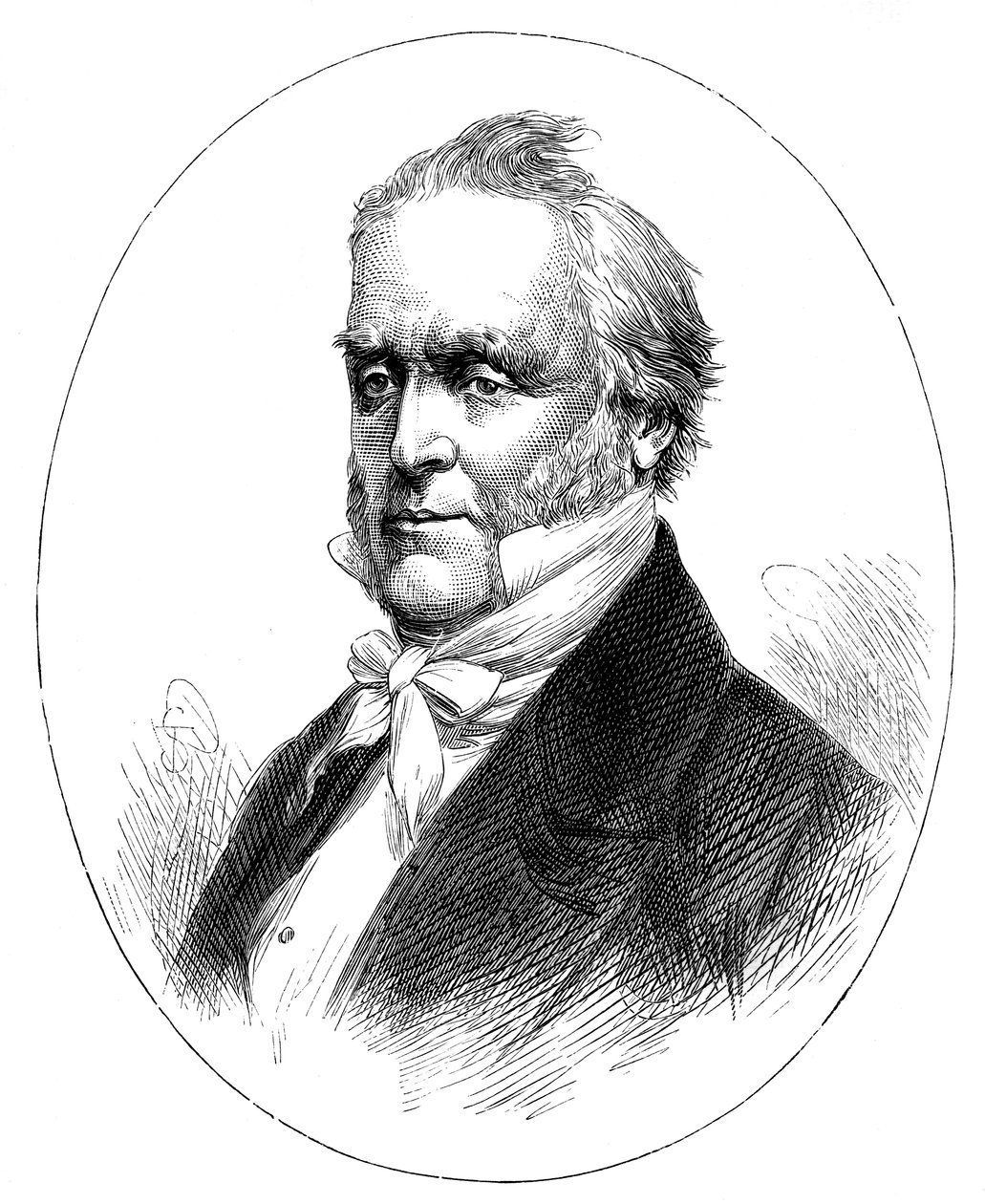 President James Buchanan 1791-1868, 15th president of the United States by Unbekannt