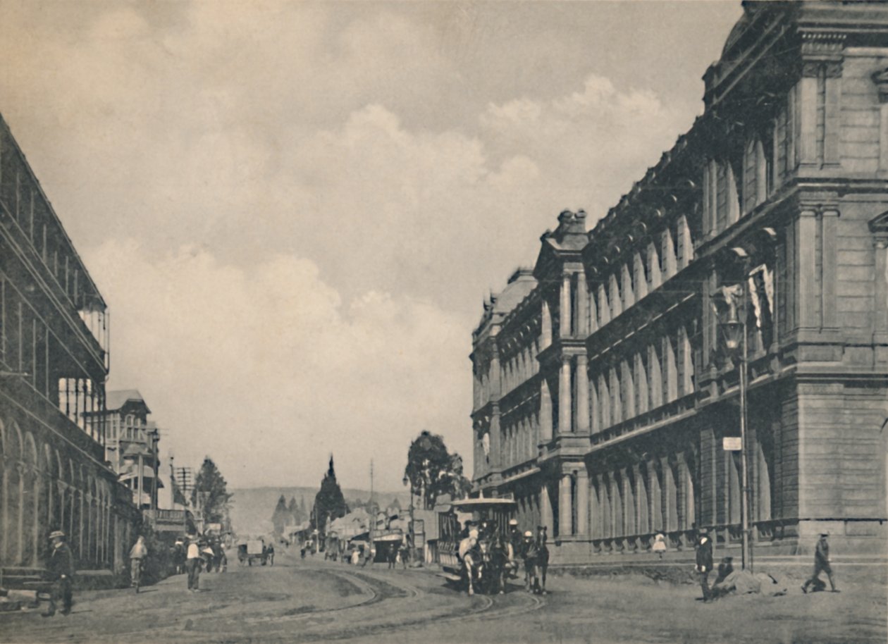 Pretoria - Market Street Looking South, c1912 by Unbekannt