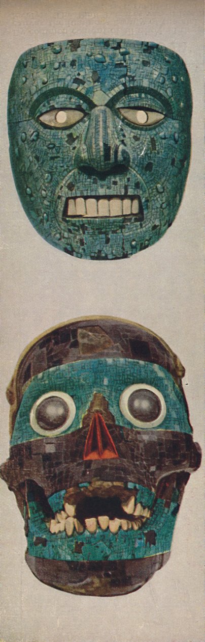 Primitive Cultures in Ritual and Festival Masks - Quetzalcoatl and Tezcatlipoca by Unbekannt
