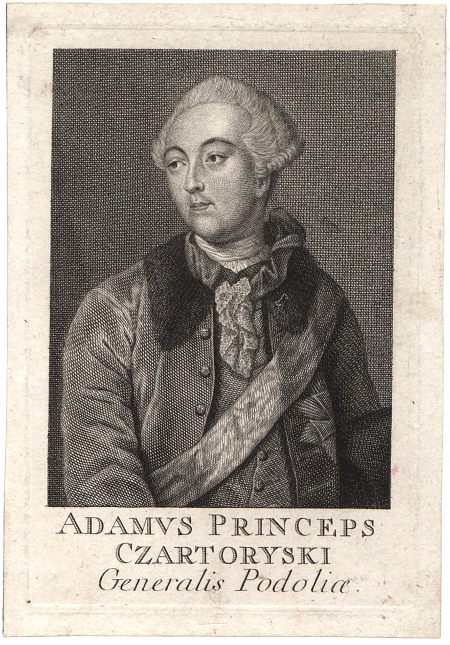 Prince Adam Kazimierz Czartoryski 1734-1823 by Unbekannt