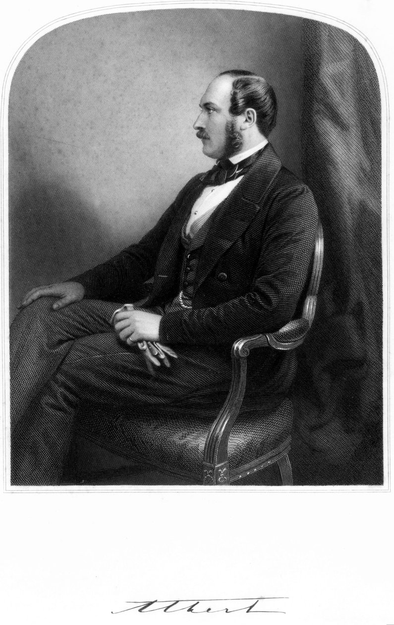 Prince Albert, Consort of Queen Victoria, c 1850-1859 by Unbekannt