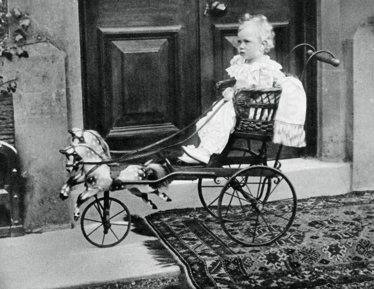 Prince Albert Windsor at age one by Unbekannt