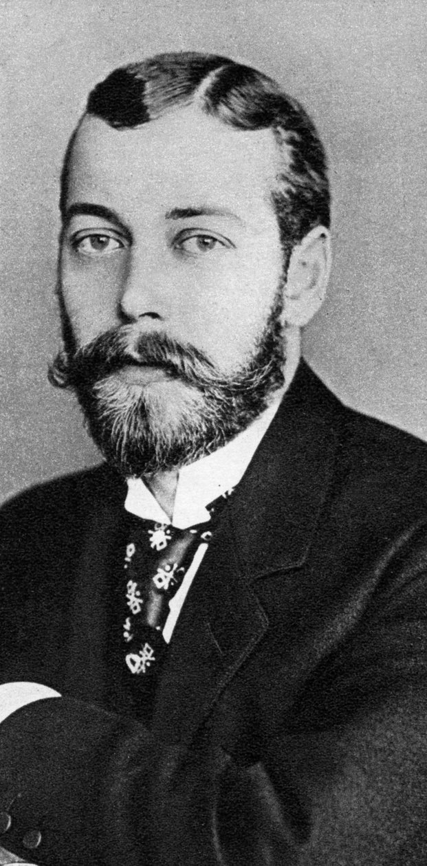 Prince George, the Future King George V by Unbekannt
