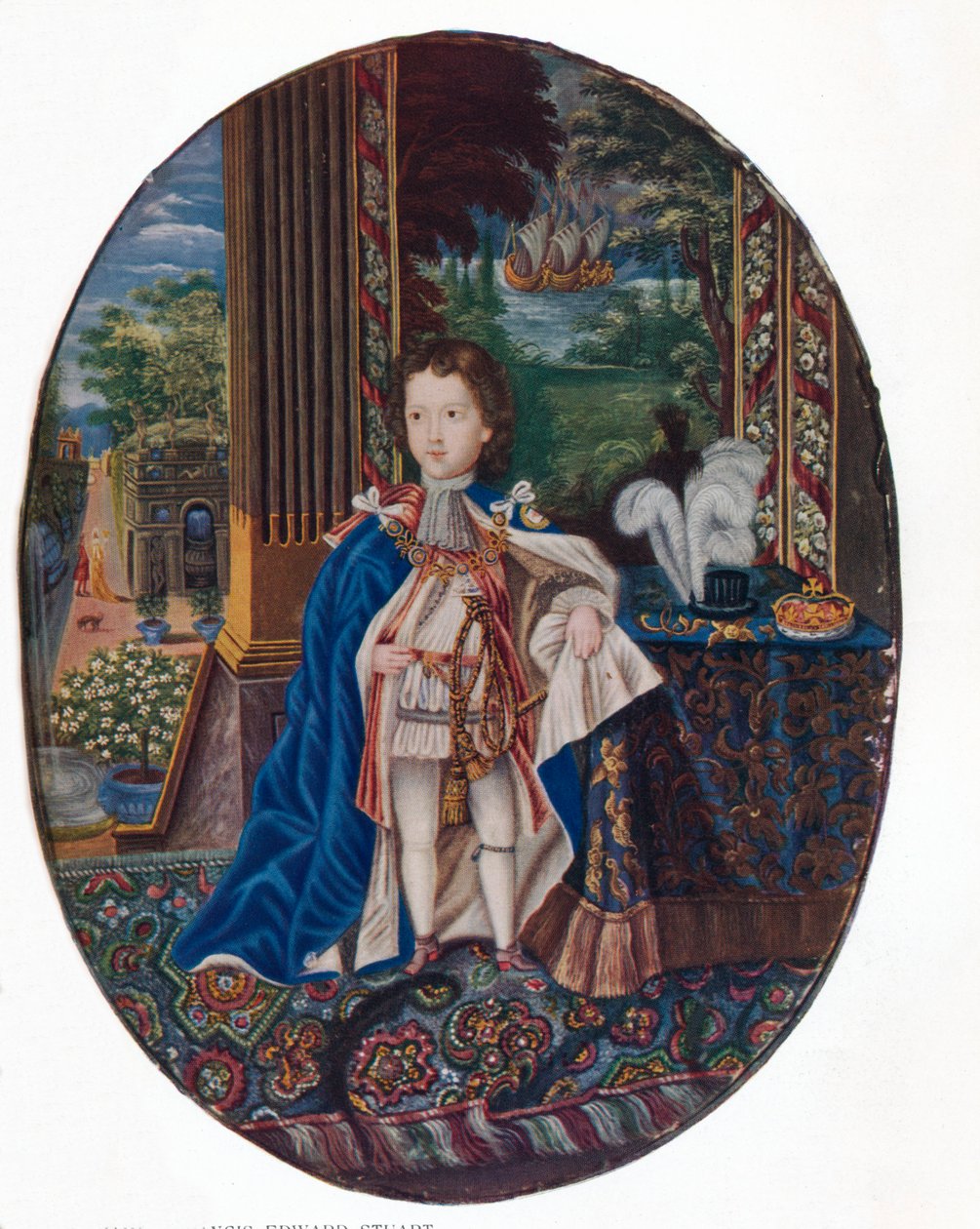 Prince James Francis Edward Stuart 1688-1765 by Unbekannt