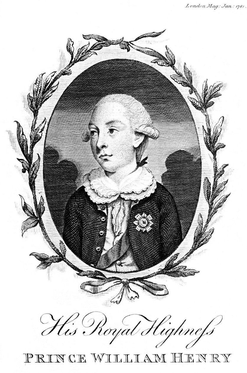Prince William Henry, third son of George III, 1781 by Unbekannt