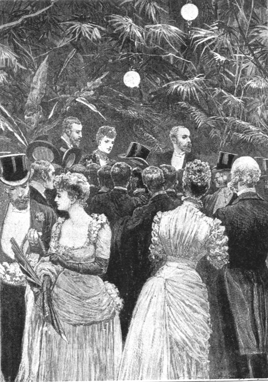 Princess Alexandra Selling Flowers at a Fete Held in Aid of the London Hospitals, July 23, 1884 by Unbekannt
