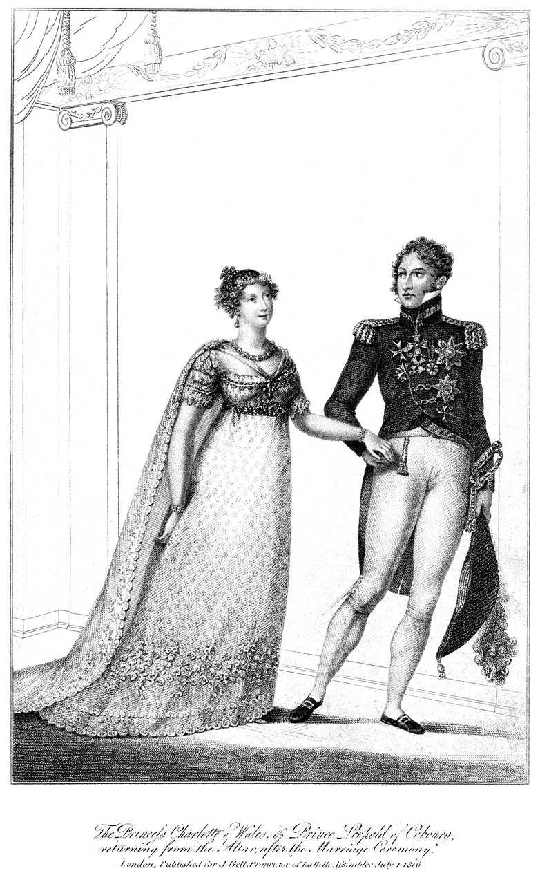 Princess Charlotte & Prince Leopold by Unbekannt