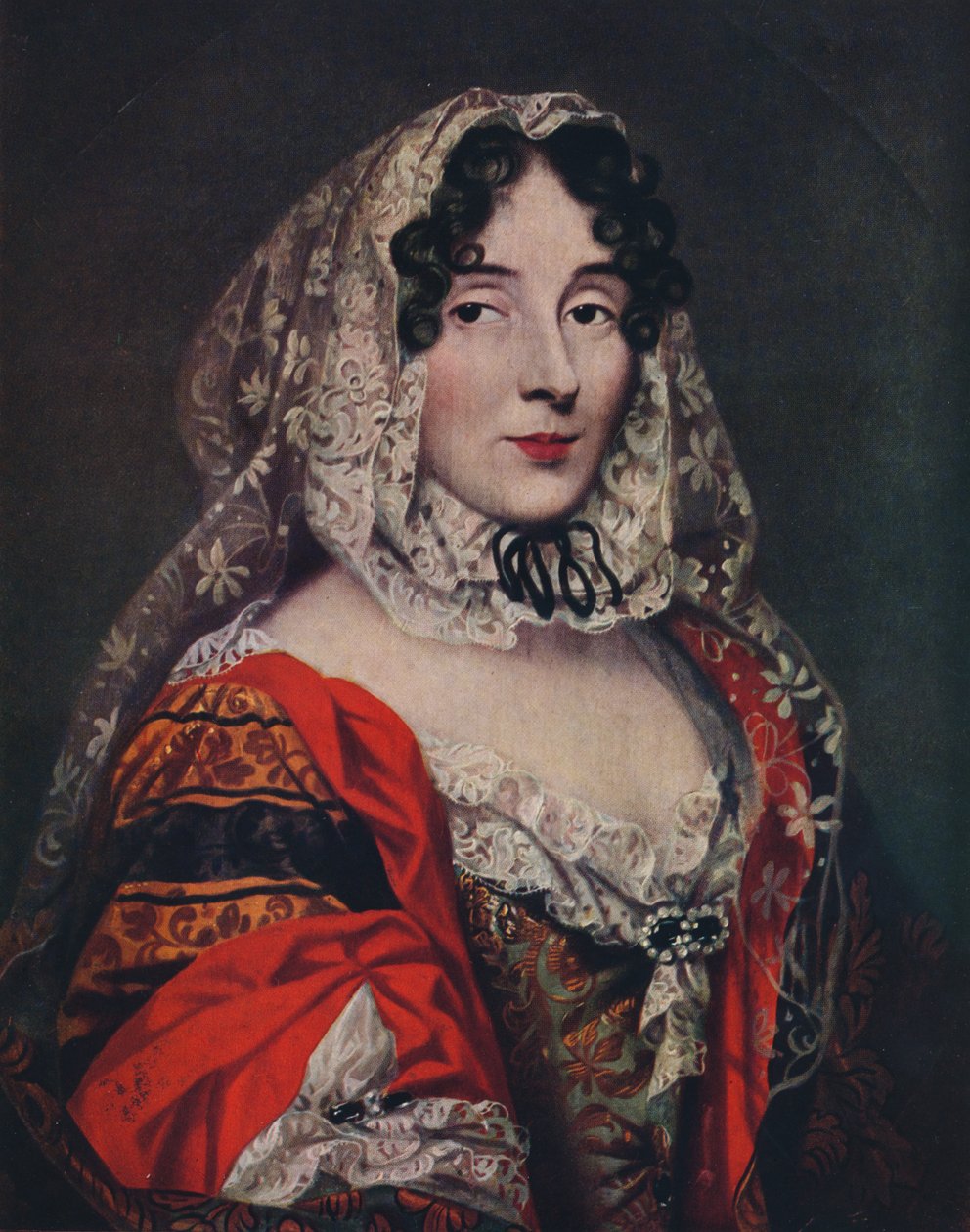 Princesse des Ursins, Anne Marie de La Tremoille by Unbekannt