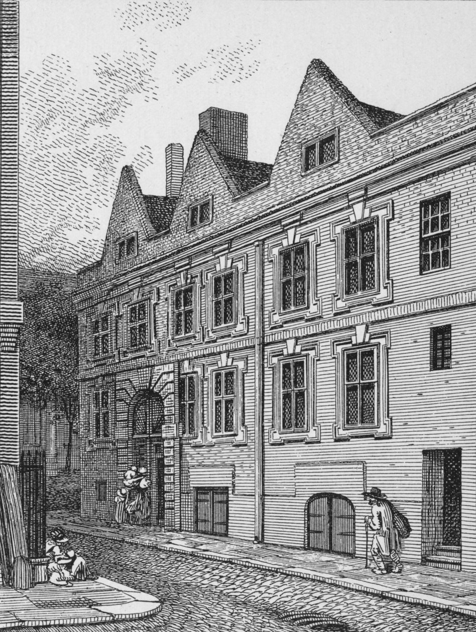 Principal Entrance to Leathersellers Hall, City of London, 1801, 1911 by Unbekannt