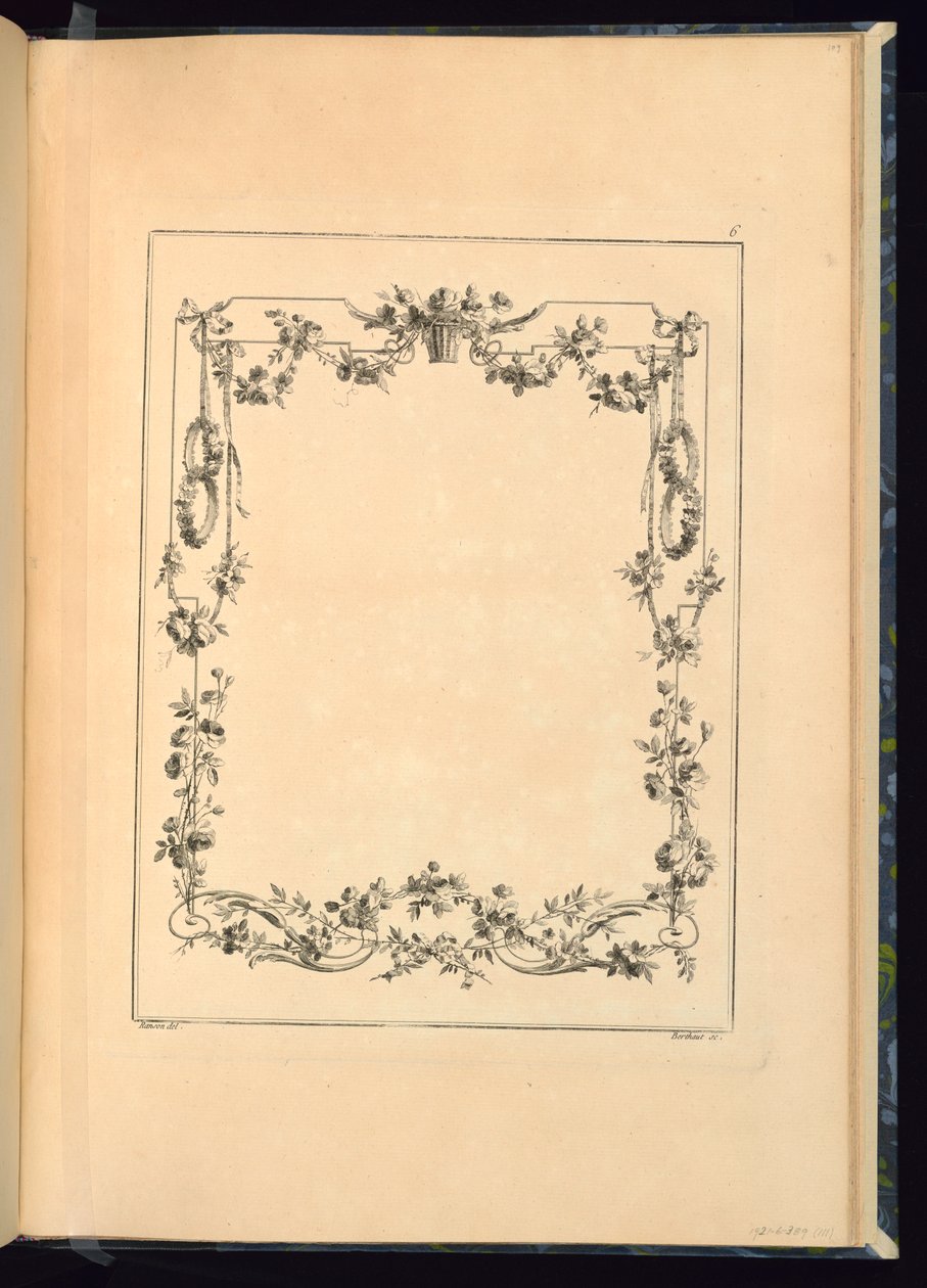 Print, Pl. 6 of 18e cahier de cartels et trophées de l