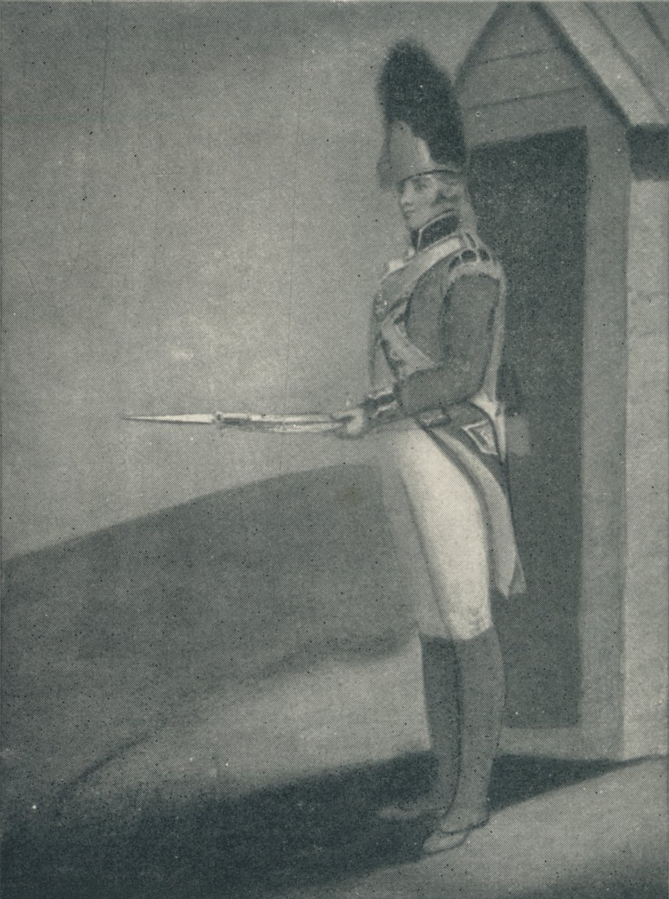 Private, Grenadier Guards 1760, 1760 1909 by Unbekannt