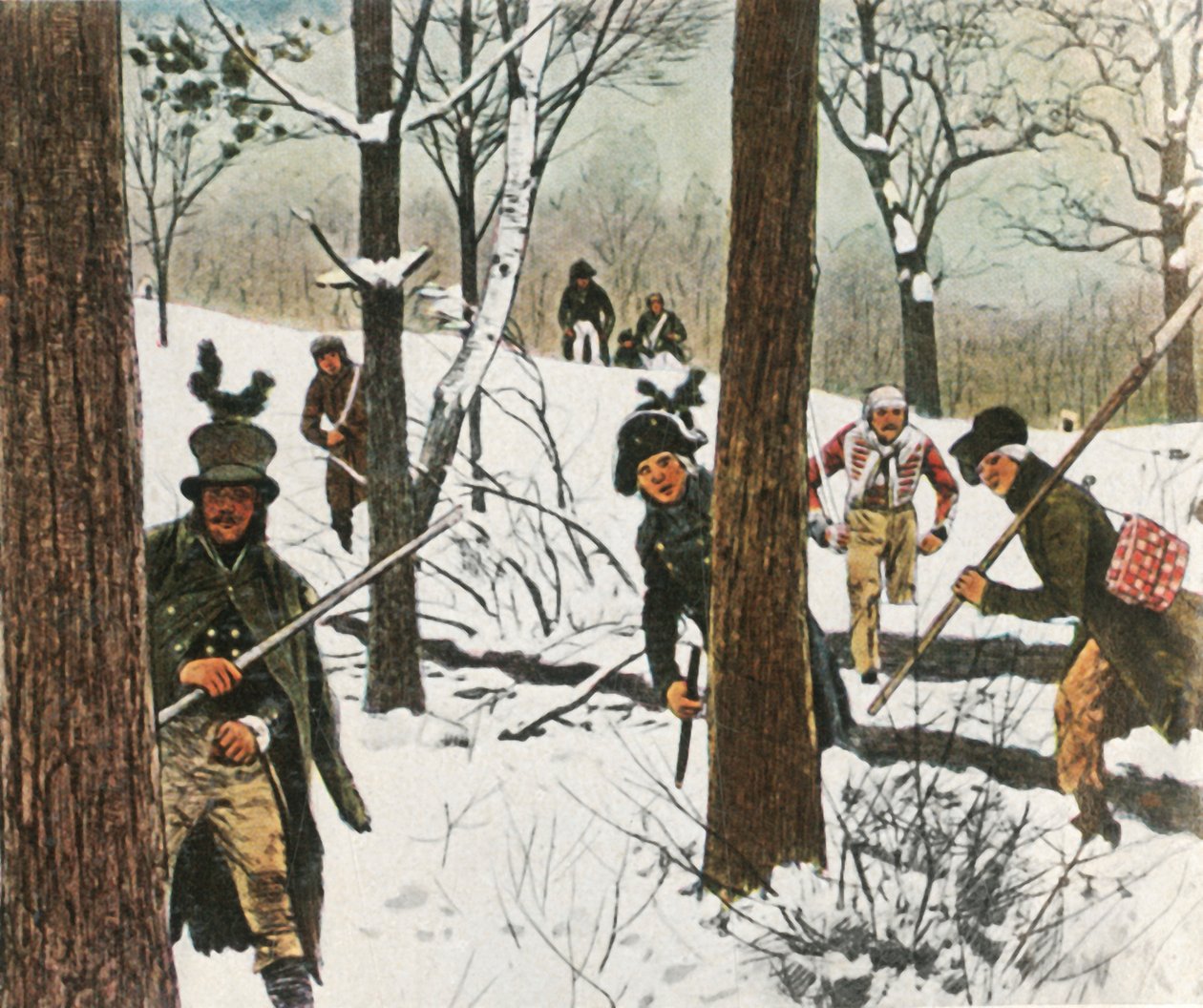 Prussian Soldiers Escape Imprisonment by the French, January 1807, 1936 by Unbekannt
