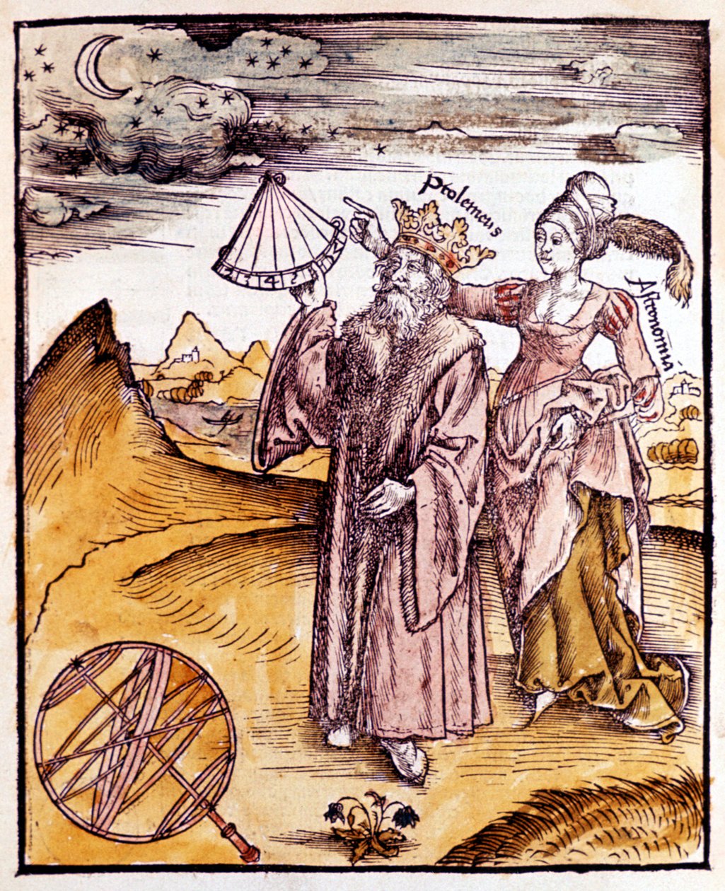 Ptolemy, Alexandrian Greek Astronomer and Geographer by Unbekannt
