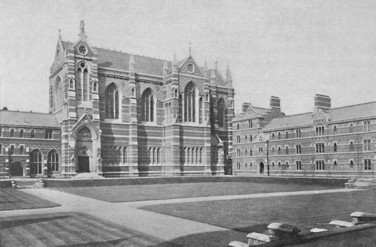 Quadrangle, Keble College, Oxford, 1904 by Unbekannt