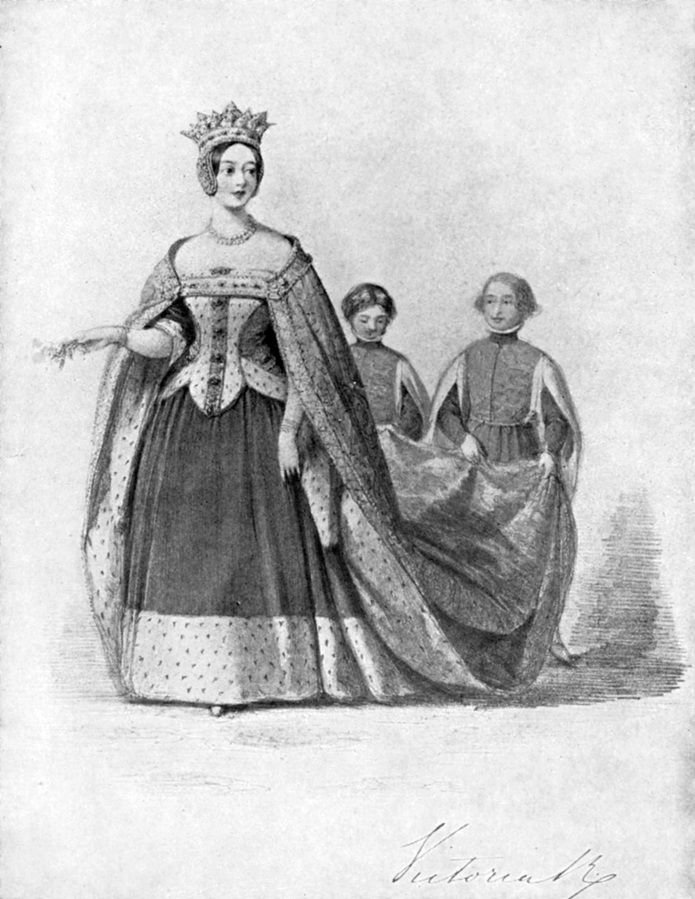 Queen Victoria as Queen Philippa at the Plantagenet Ball, Buckingham Palace by Unbekannt