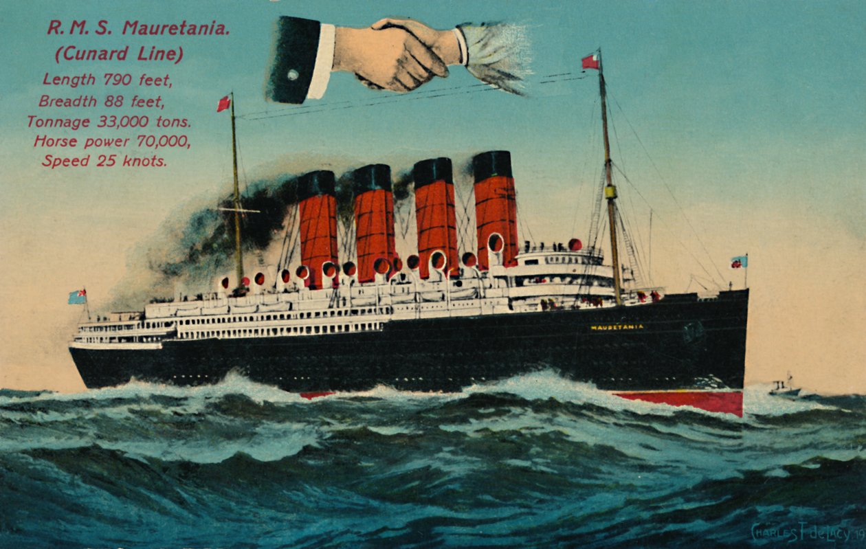 R.M.S. Mauretania. Cunard Line by Unbekannt