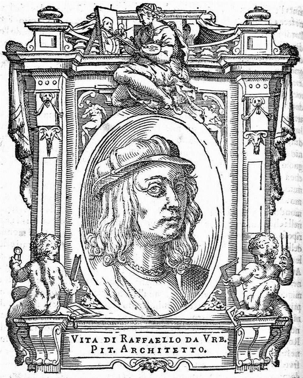 Raphael. From: Giorgio Vasari, The Lives of the Most Excellent Italian Painters, Sculptors, and Architects by Unbekannt