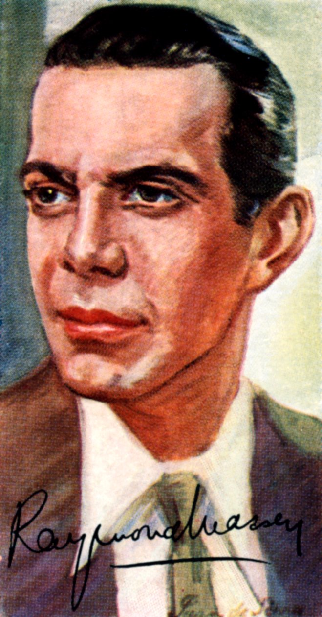 Raymond Hart Massey, Canadian actor, 20th century by Unbekannt