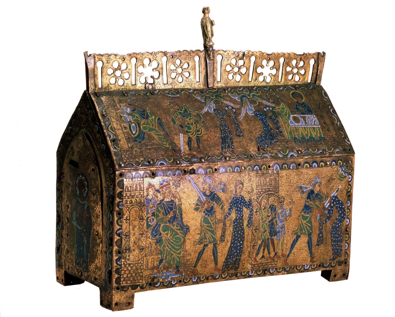 Reliquary with scenes from the Life of Saint Valeria, c1170 by Unbekannt
