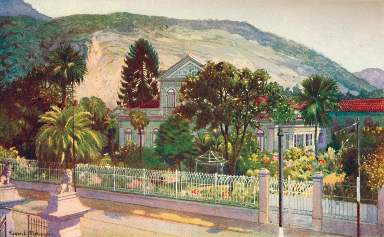 Residence of Senator Ruy Barboza, Rua Sao Clemente by Unbekannt