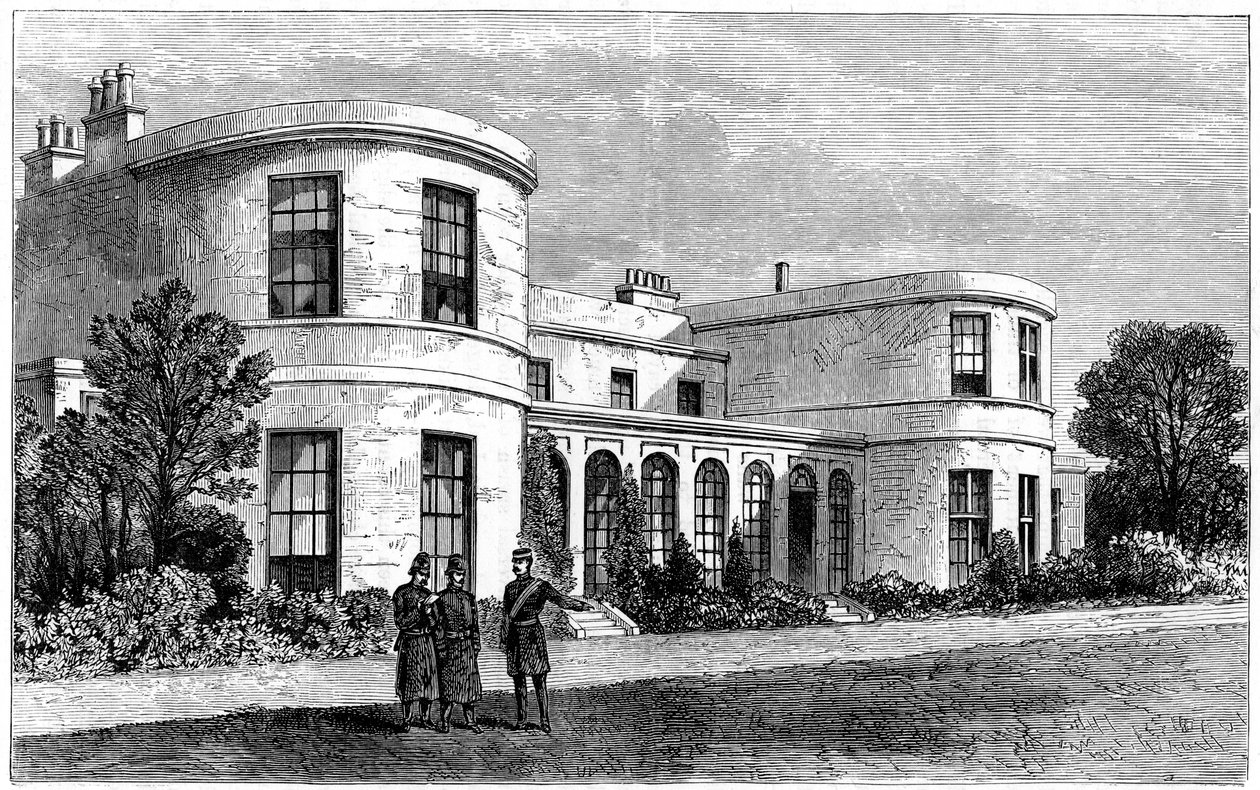 Residence of the Chief Secretary for Ireland, Phoenix Park, Dublin by Unbekannt
