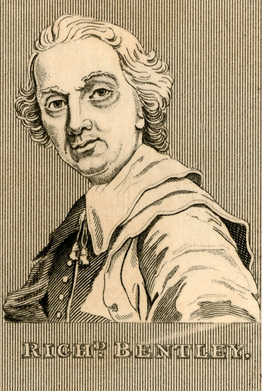 Richard Bentley, 1662-1742, 1830 by Unbekannt