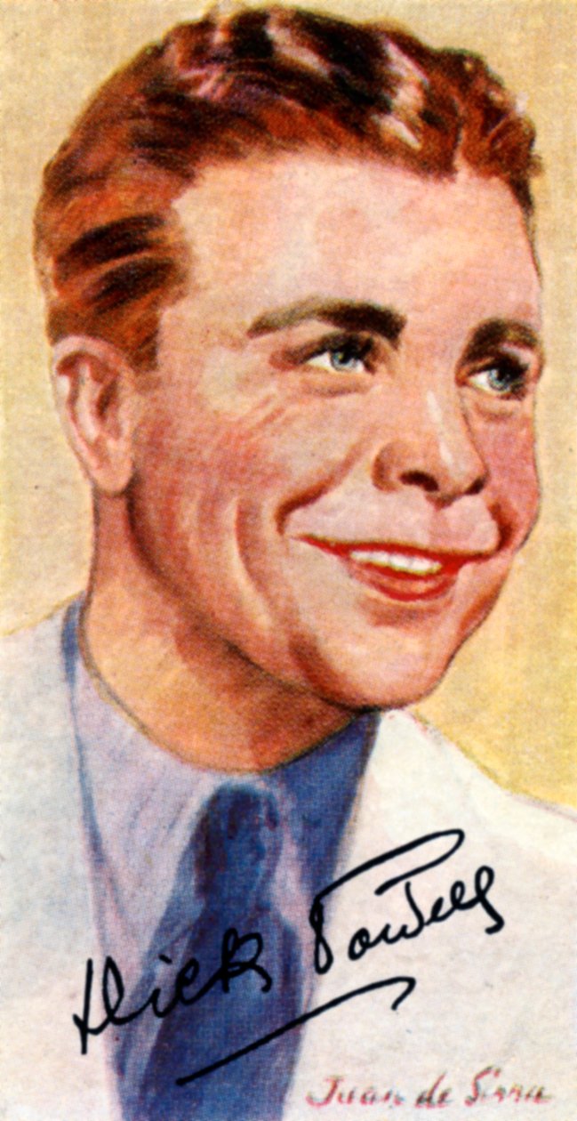 Richard Ewing Dick Powell, American Singer, Actor, Producer, and Director by Unbekannt
