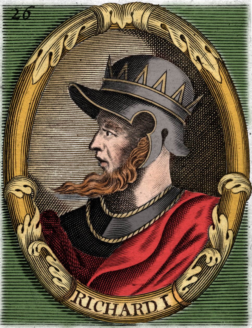 Richard I, King of England by Unbekannt