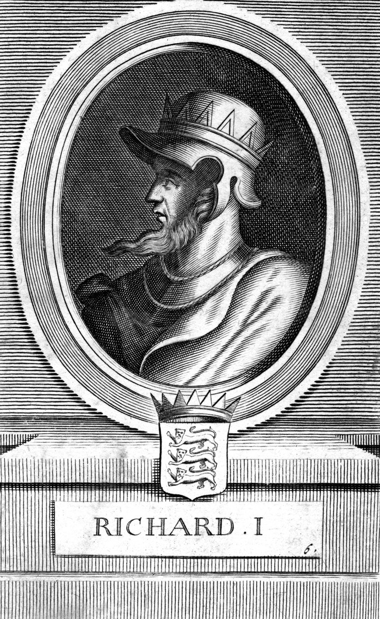 Richard I King of England, 19th century by Unbekannt