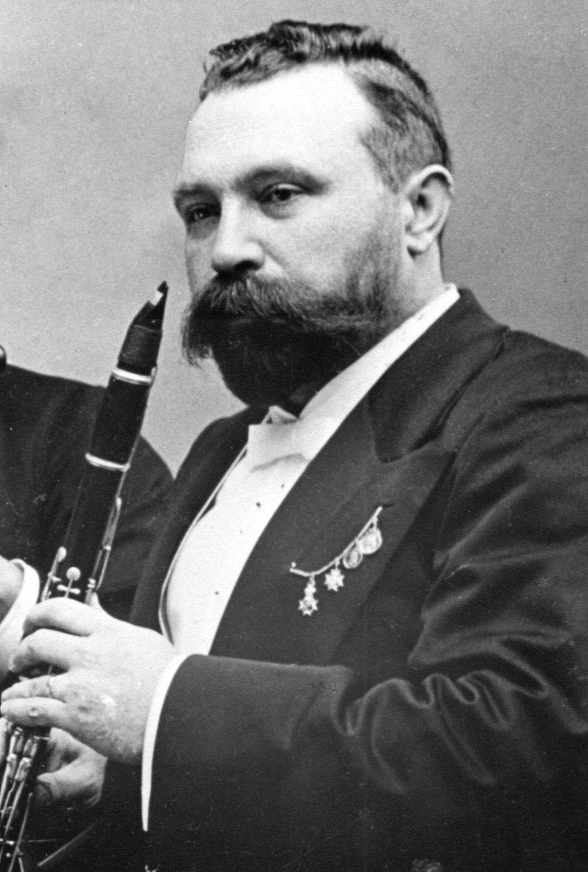 Richard Mühlfeld, German Clarinettist, 1890s by Unbekannt