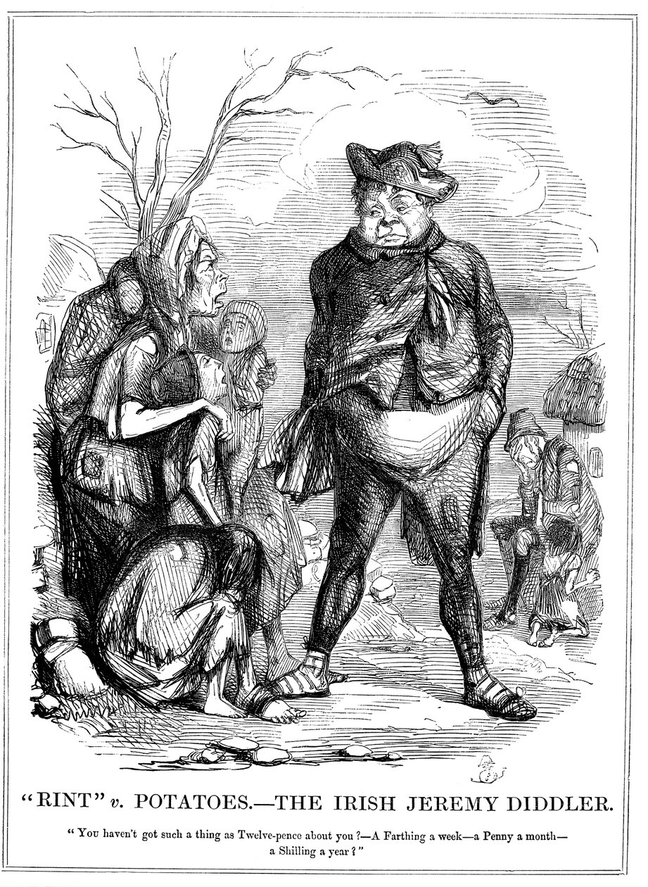 Rint v Potatoes - The Irish Jeremy Diddler by Unbekannt