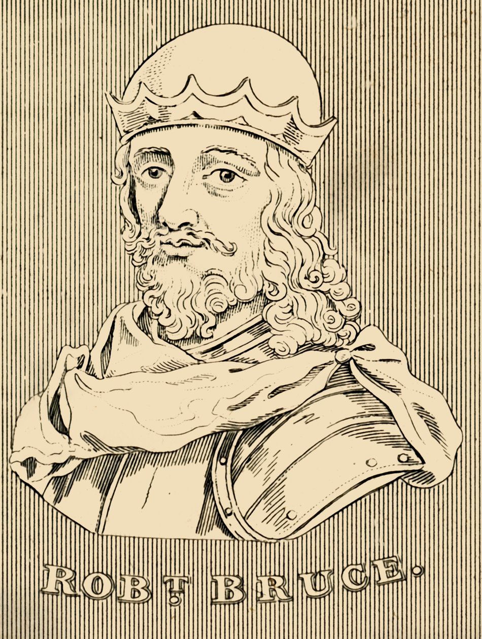 Robert Bruce, 1274-1329, 1830 by Unbekannt