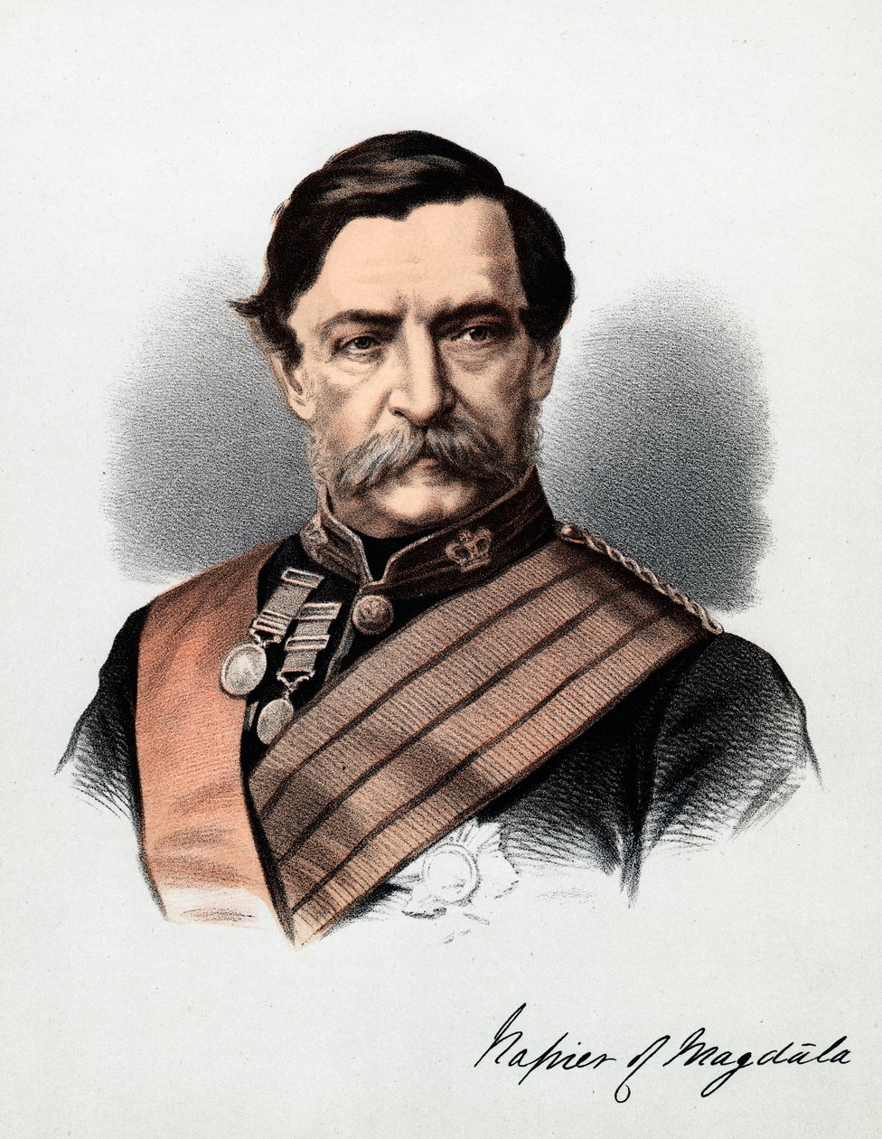 Robert Cornelius Napier, 1st Baron Napier of Magdala, British Soldier, c1880 by Unbekannt