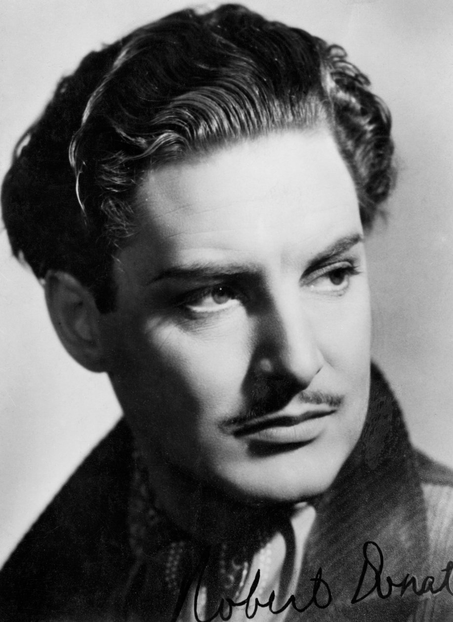 Robert Donat 1905-1959, British actor, c1930s-c1940s by Unbekannt