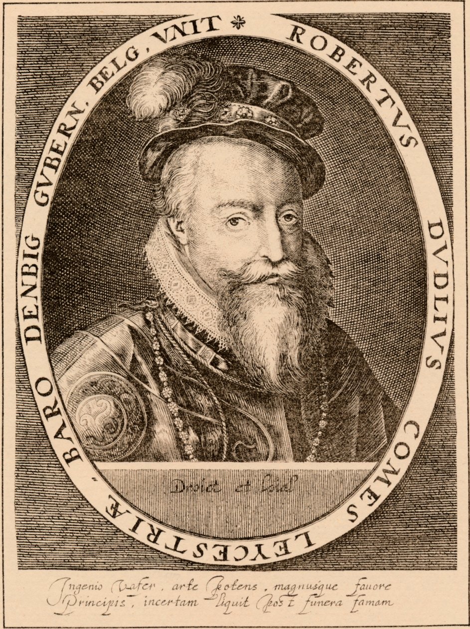 Robert Dudley, 1st Earl of Leicester, 1532-1588, English nobleman, 1889 by Unbekannt
