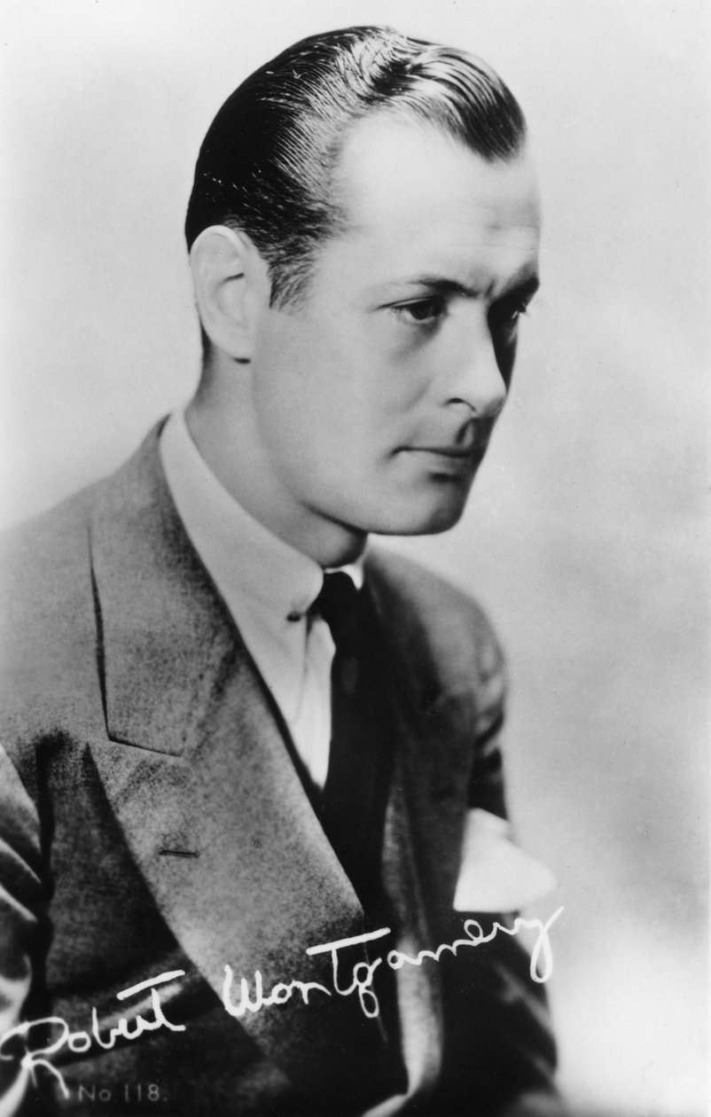 Robert Montgomery, American actor and director, 20th century by Unbekannt