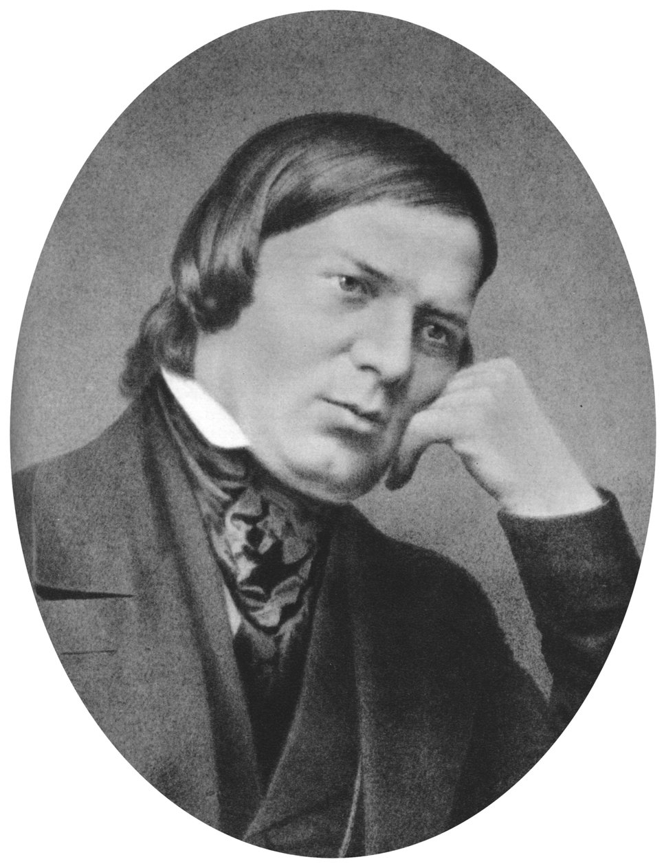 Robert Schumann, German composer, aesthete and influential music critic by Unbekannt