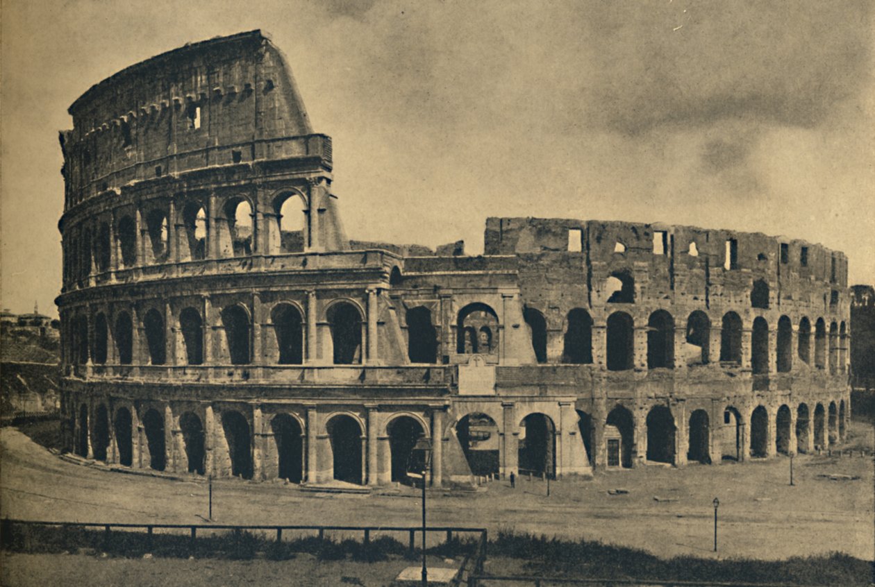 Flavian Amphitheatre Known as Colosseum by Unbekannt