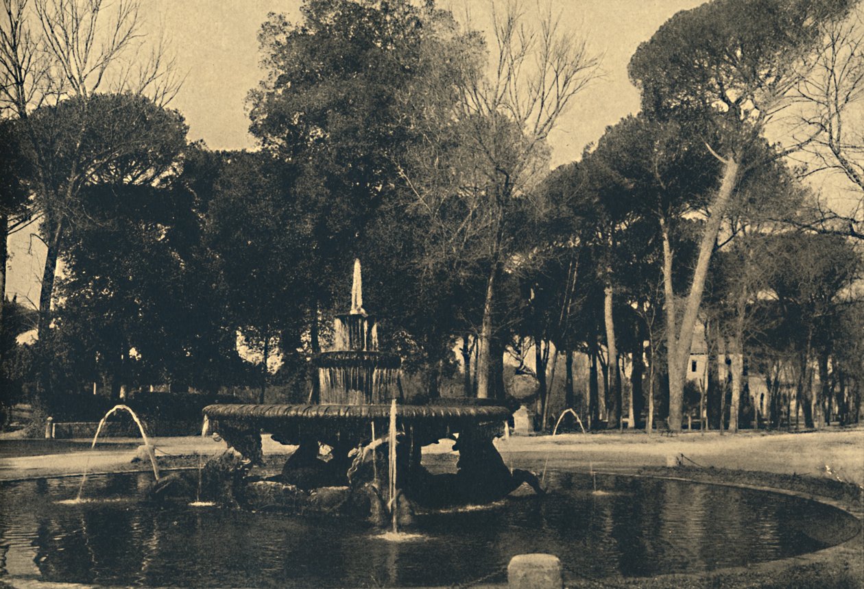 Villa Borghese - Fountain of the Sea-Horses, 1910 by Unbekannt