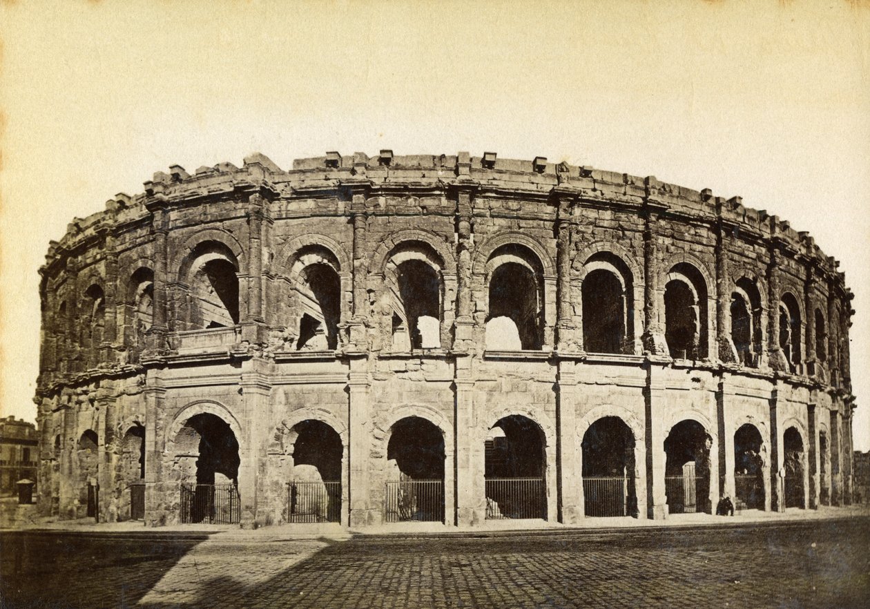 Roman Amphitheatre, Nimes, France by Unbekannt