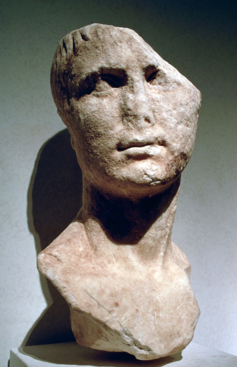 Roman Bust, Possibly of Agrippa by Unbekannt