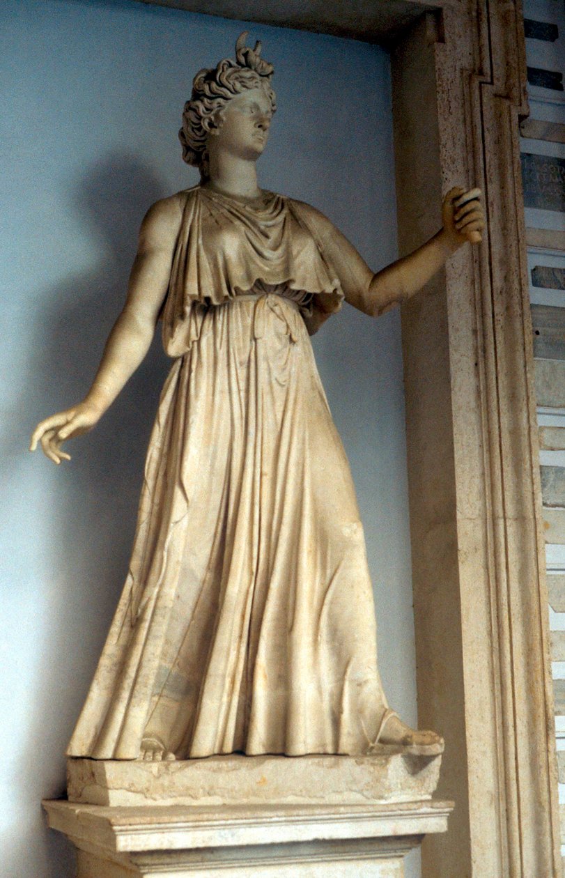 Roman goddess Juno, wife and sister of Jupiter, Queen of Heaven by Unbekannt
